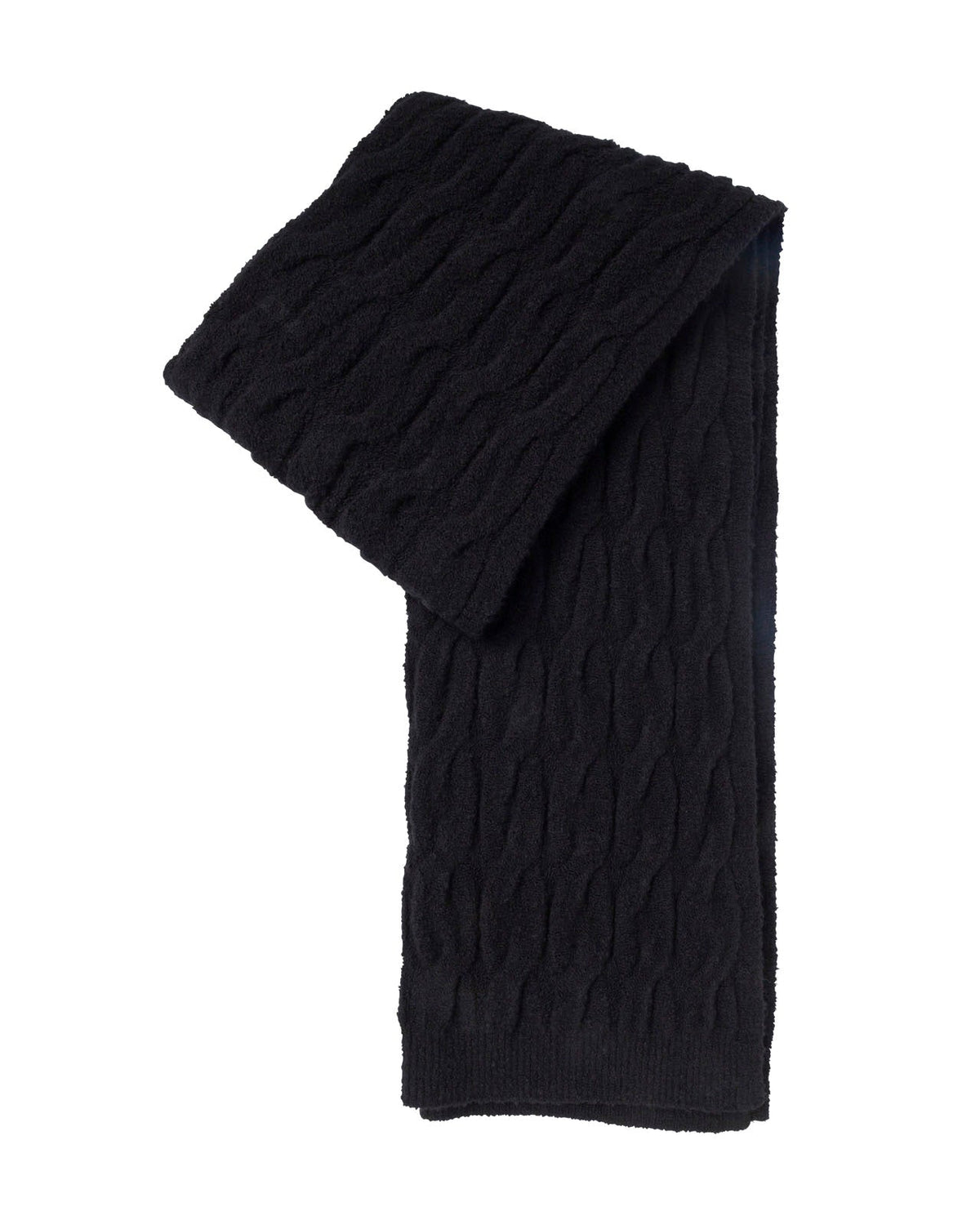 Splendid x @Cellajaneblog Cable Scarf - Black