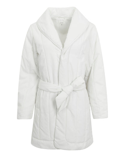 Splendid x @Cellajaneblog Quilted Coat - Snow