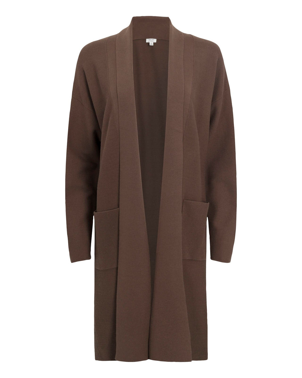 Splendid x @Cellajaneblog Sleek Coatigan - Truffle