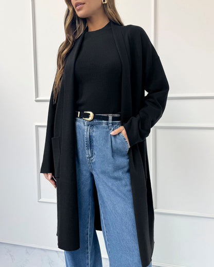 Splendid x @Cellajaneblog Crew Neck Shell - Black