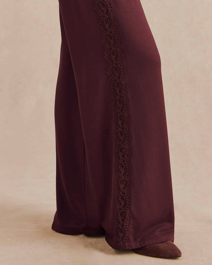Supersoft Lace Trim Pant