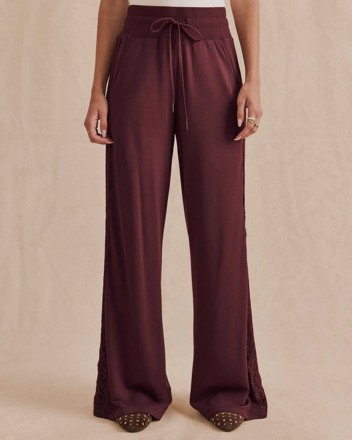 Supersoft Lace Trim Pant