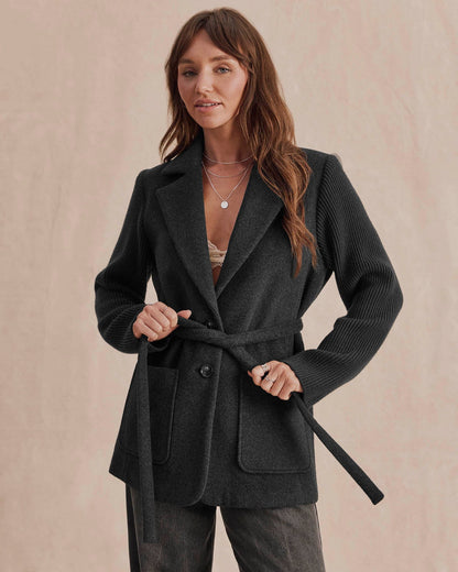Hudson Belted Blazer