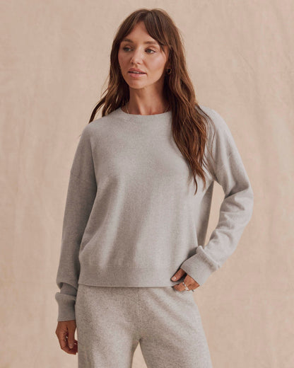 Tori Cashmere Crewneck Sweater
