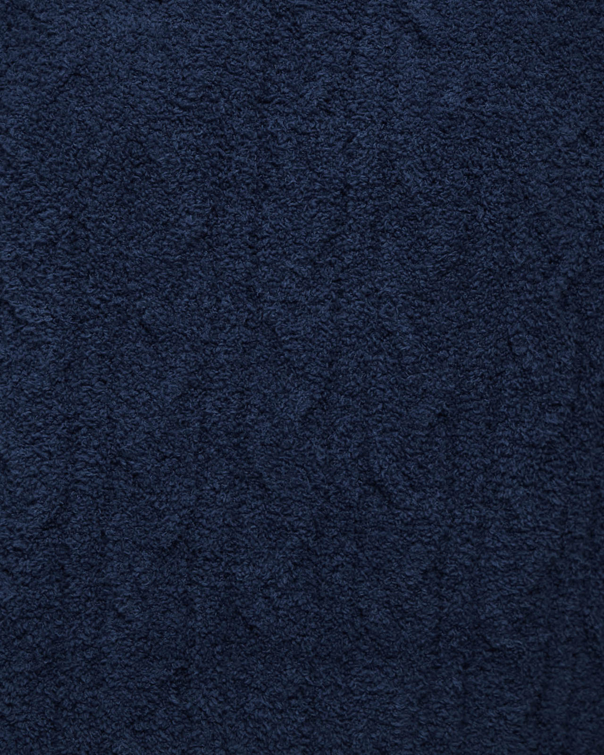 Navy Cozy Fuzzy PJ Cable Robe - Navy