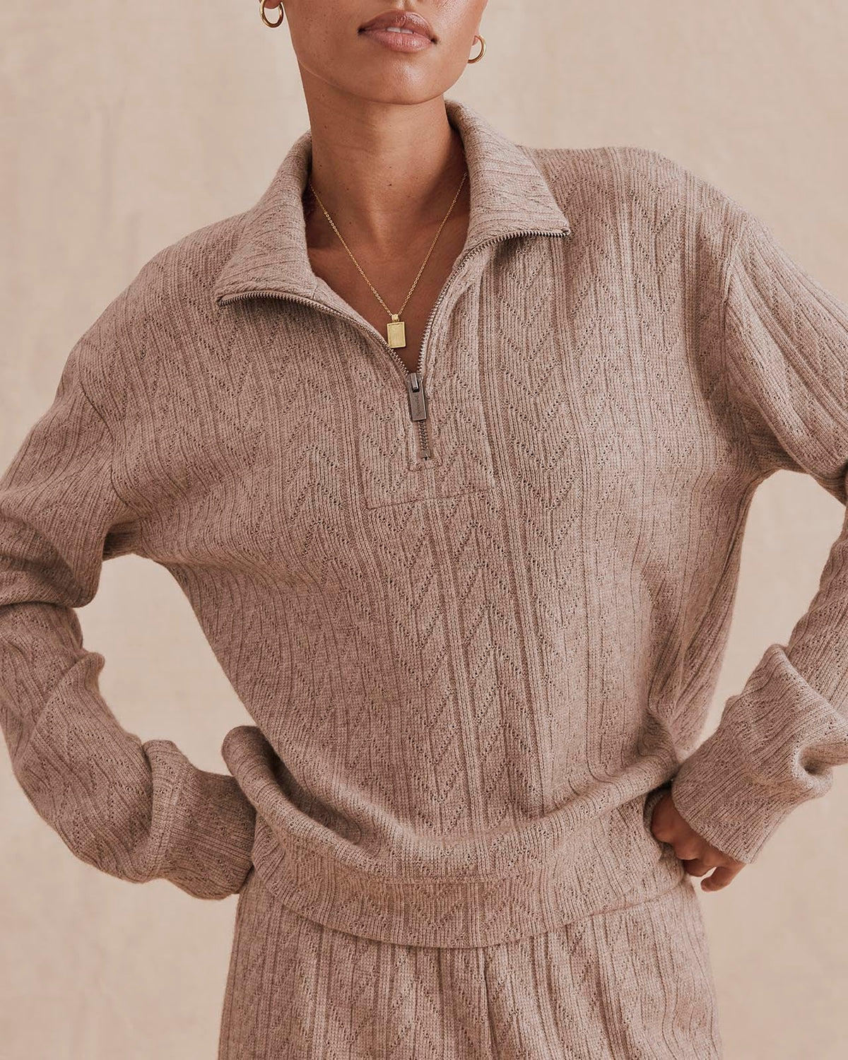 Sweatersoft Quarter Zip Sweater