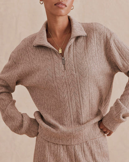 Sweatersoft Quarter Zip Sweater