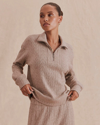 Sweatersoft Quarter Zip Sweater
