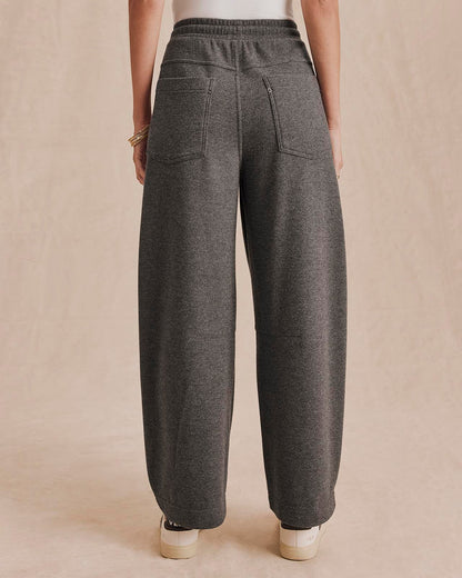 Marlow Tailored Knit Pant - Charcoal