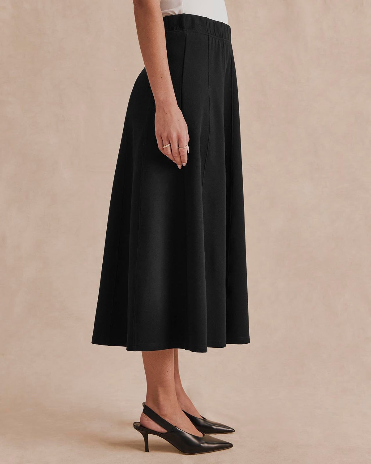 Winslow Midi Skirt - Black