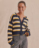 Navy/Sunflower/White
