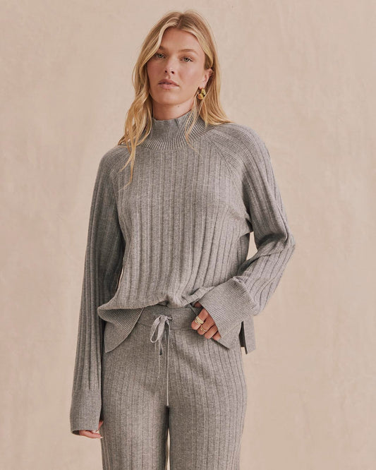 Logan Sweater Mock Neck