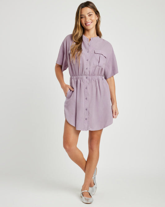 Raquel Mini Dress - Lavender