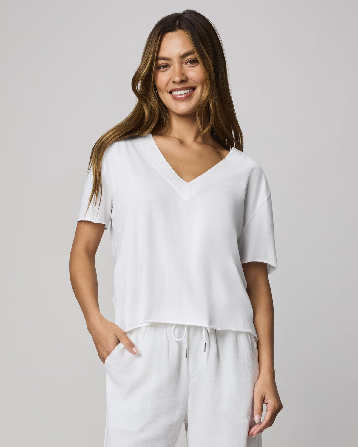 Kacey V-Neck Tee