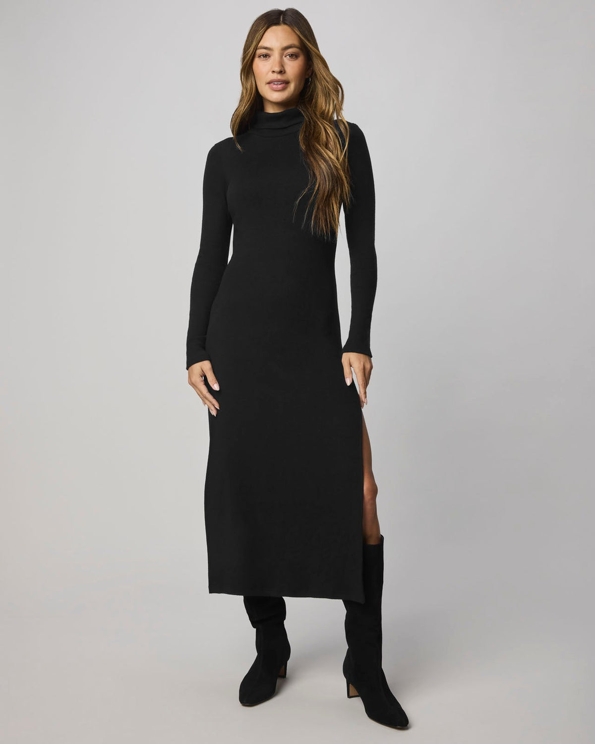 Rylee Mock Neck Dress