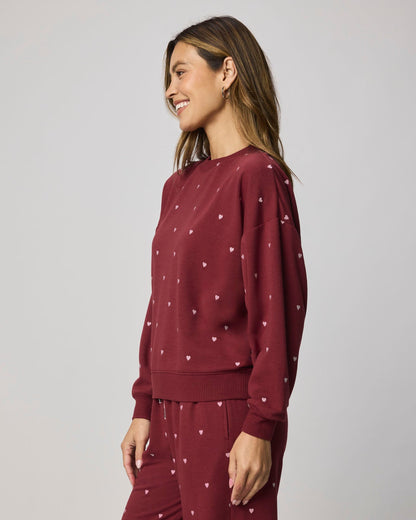 Love Lounge Embroidered Pullover