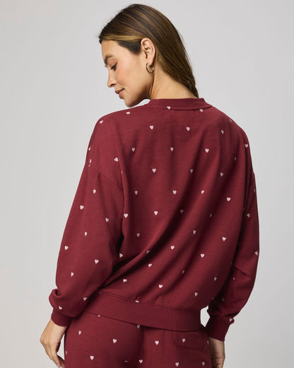 Love Lounge Embroidered Pullover