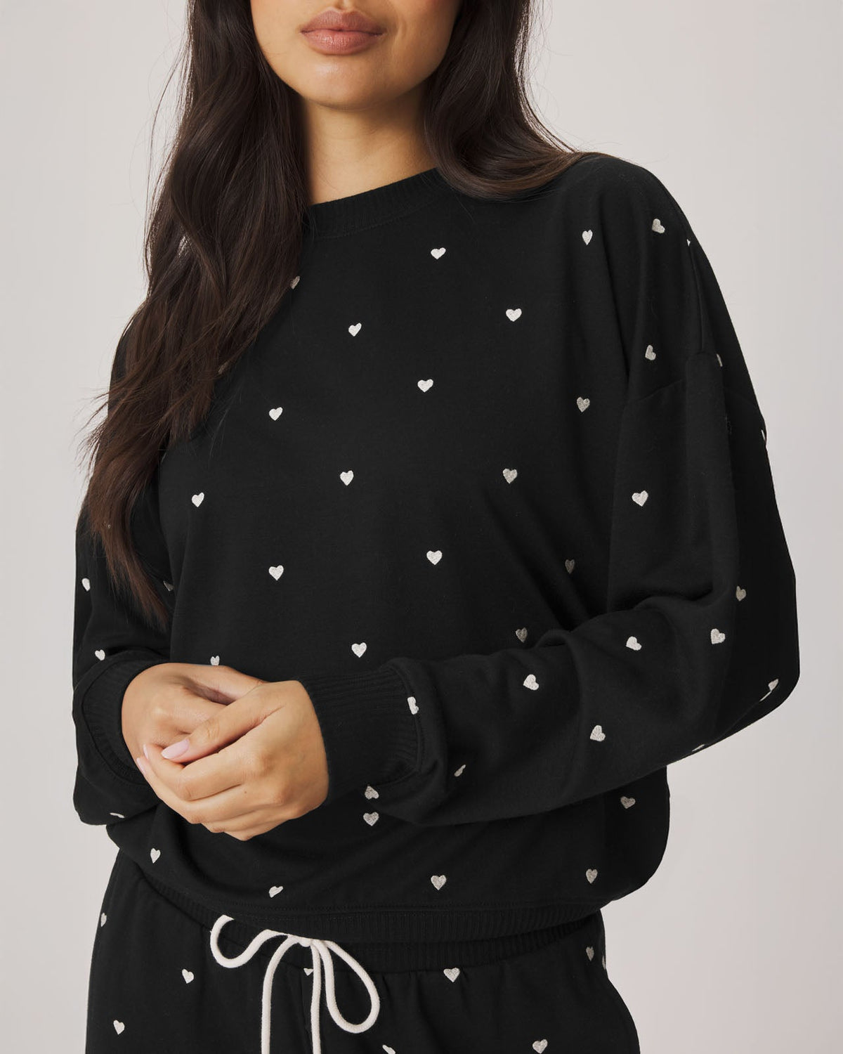 Love Lounge Embroidered Pullover