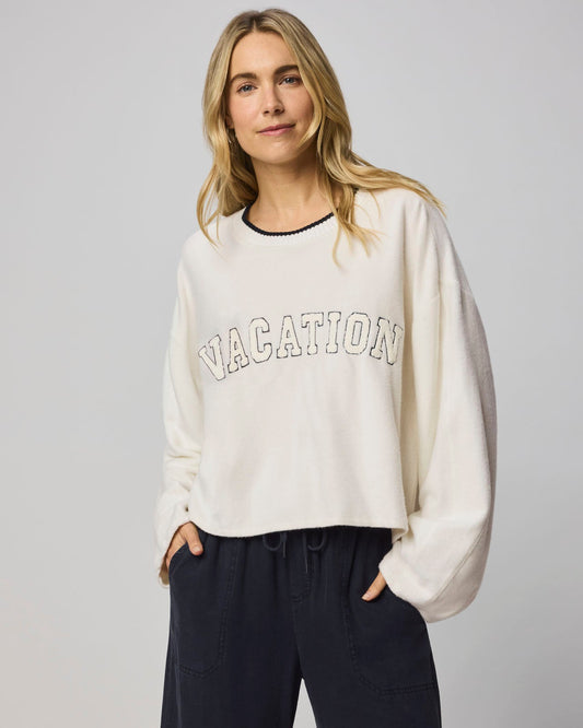 Vacation Pullover - Moonstone