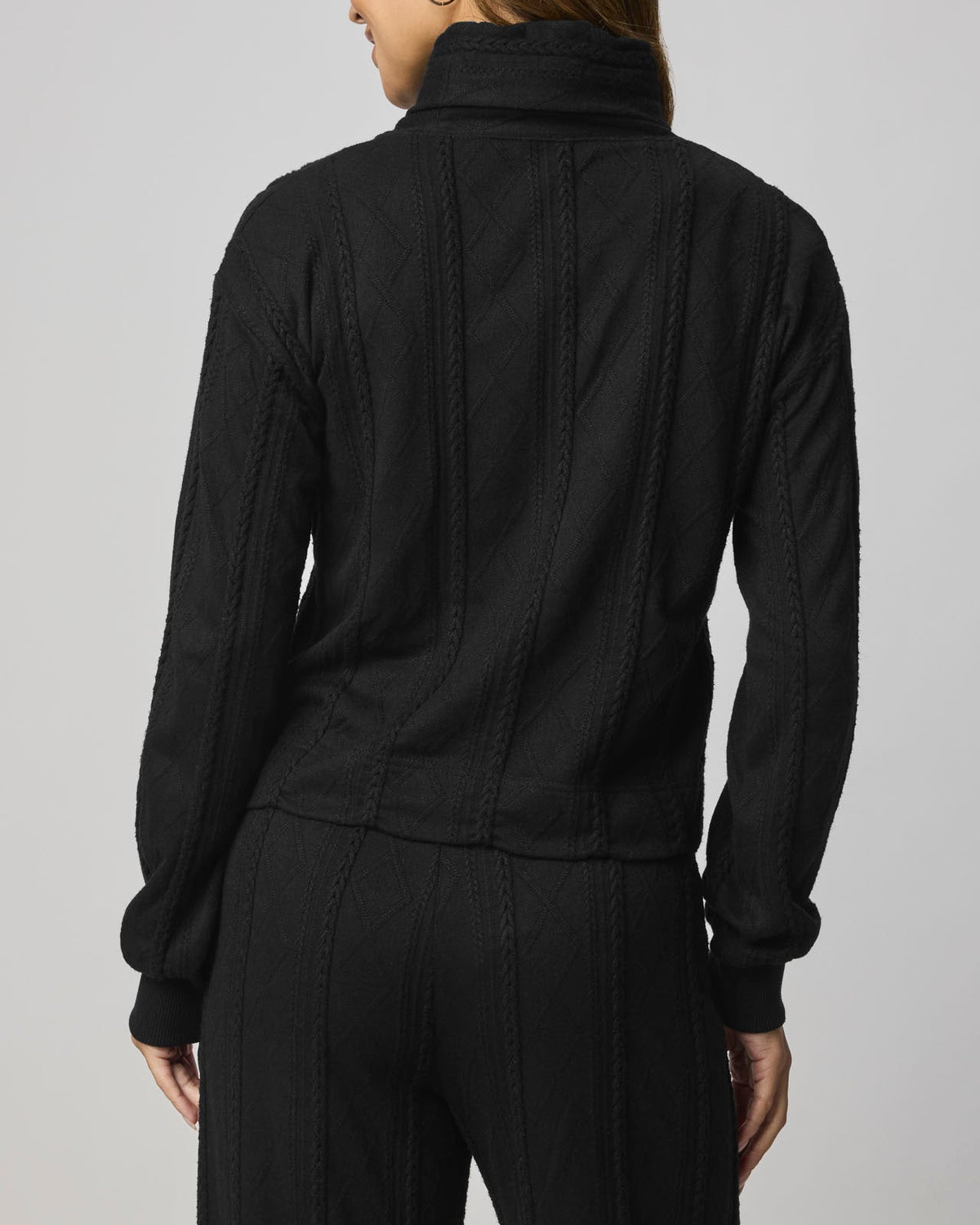 Cable Lounge Turtleneck Top