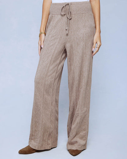 Cable Lounge Wide Leg Pant