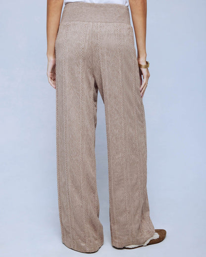 Cable Lounge Wide Leg Pant
