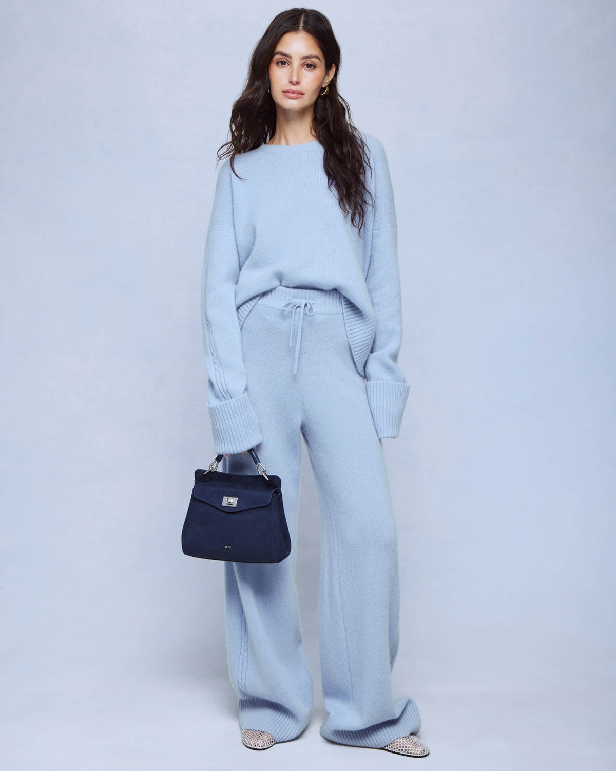 Tori Cashmere Cable Knit Sweater