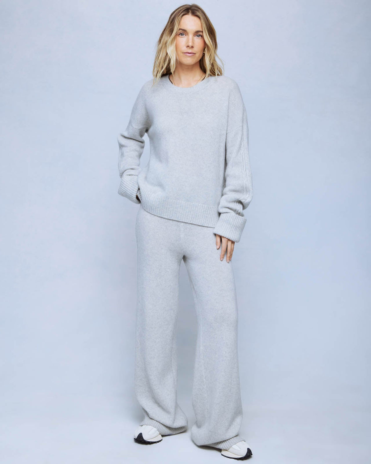 Tori Cashmere Cable Knit Sweater