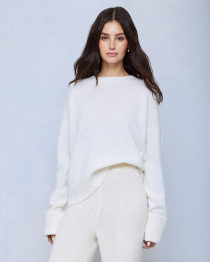 Tori Cashmere Cable Knit Sweater