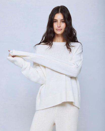 Tori Cashmere Cable Knit Sweater