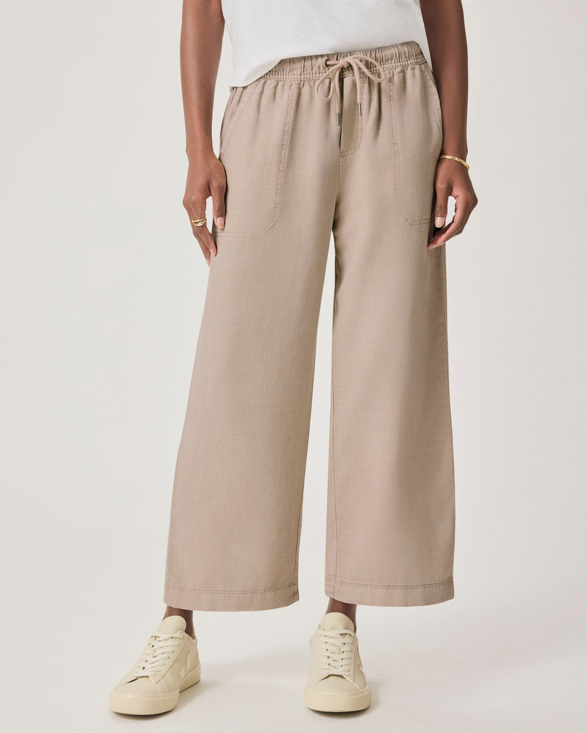 Angie Crop Wide Leg Pant