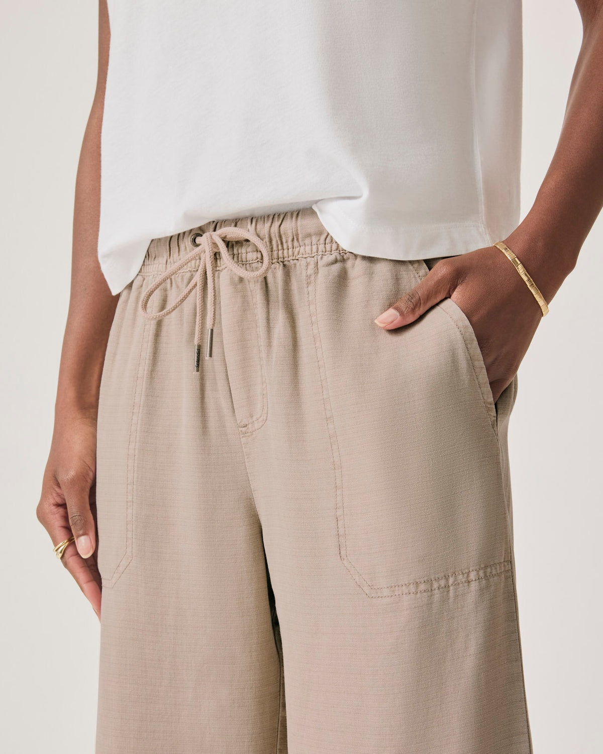 Angie Crop Wide Leg Pant
