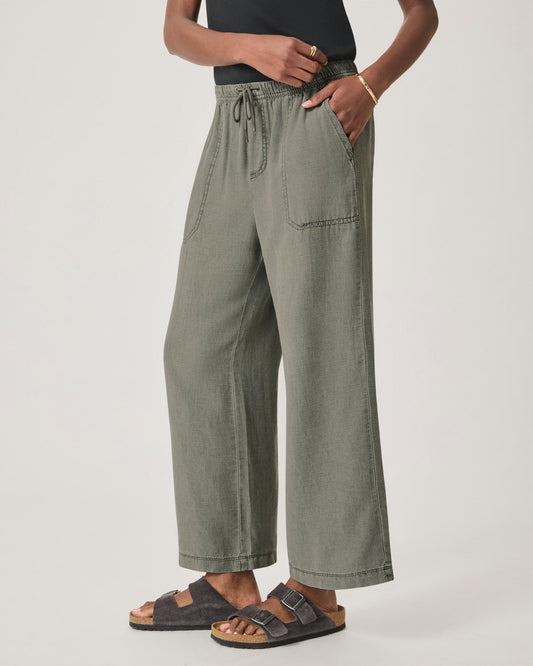 Angie Crop Wide Leg Pant