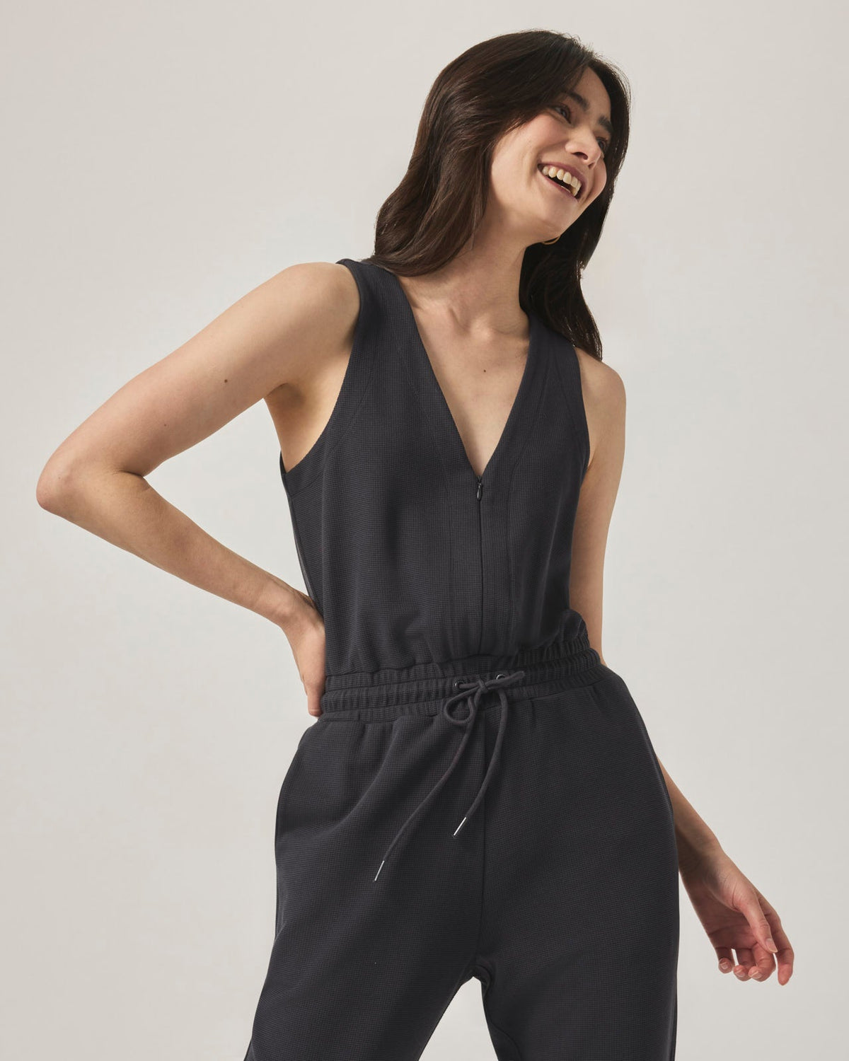 Waffle Scuba Tank Jumpsuit