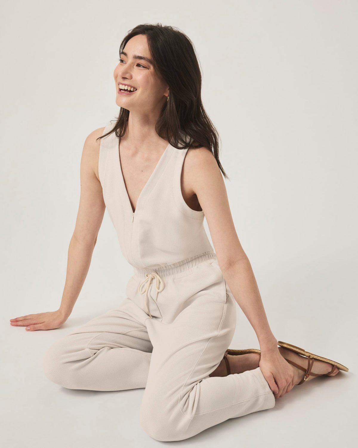 Waffle Scuba Tank Jumpsuit