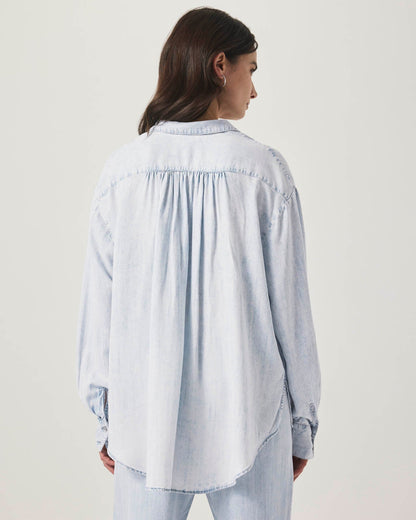 Bleached Indigo Button Down - Bleached Indigo