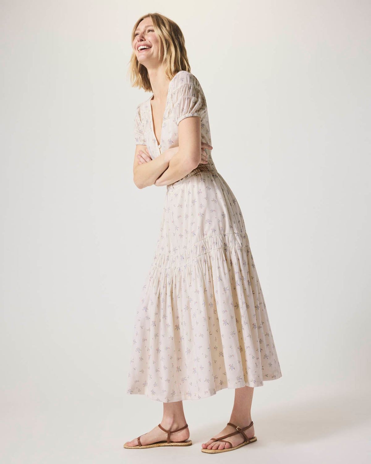 Ellery Floral Dress - Ditsy Floral