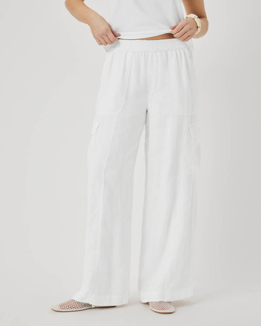 Stella Linen Cargo Pant