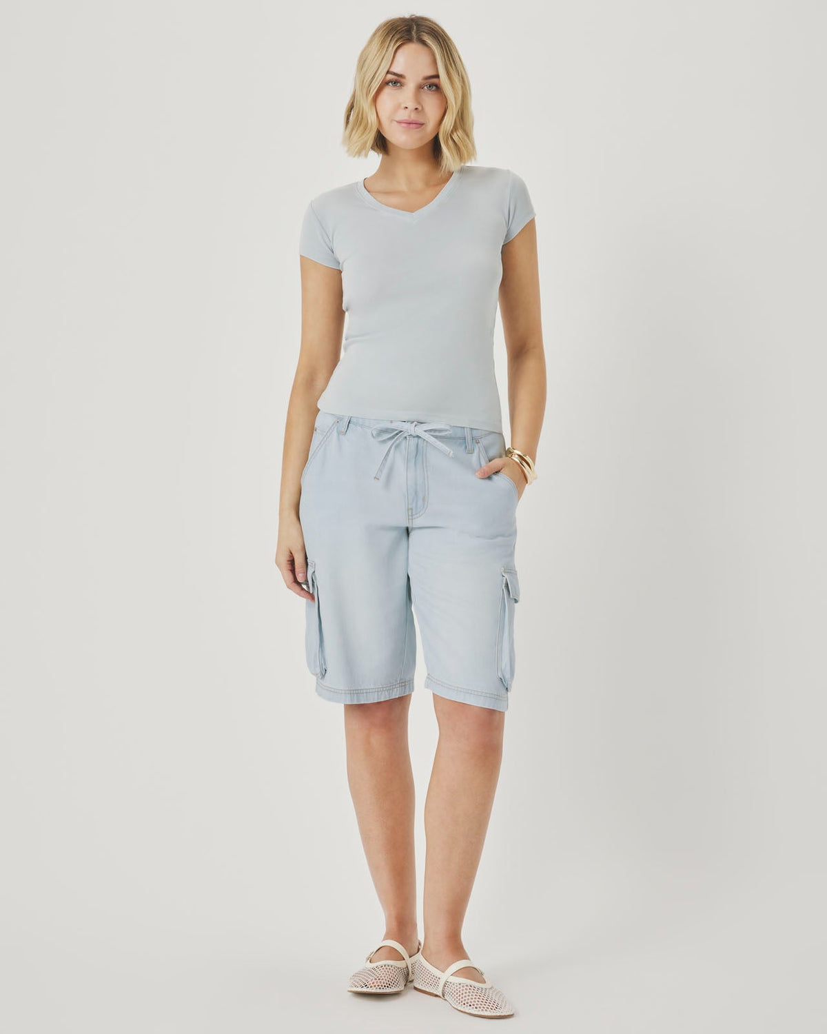 Lounge Denim Cargo Short