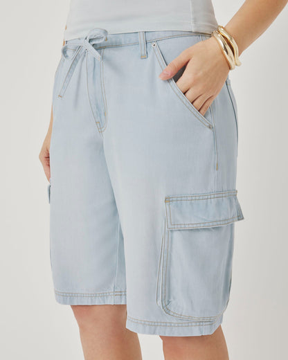 Lounge Denim Cargo Short