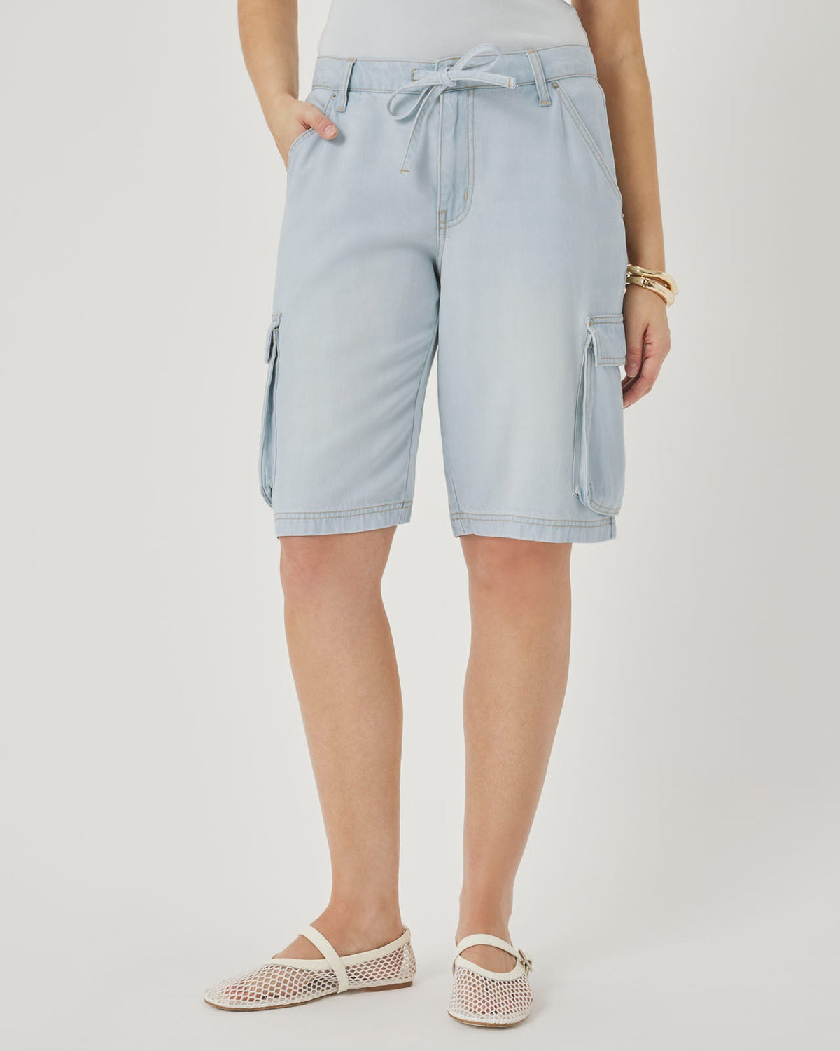 Lounge Denim Cargo Short