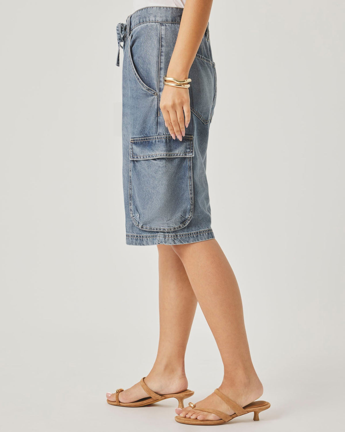 Lounge Denim Cargo Short