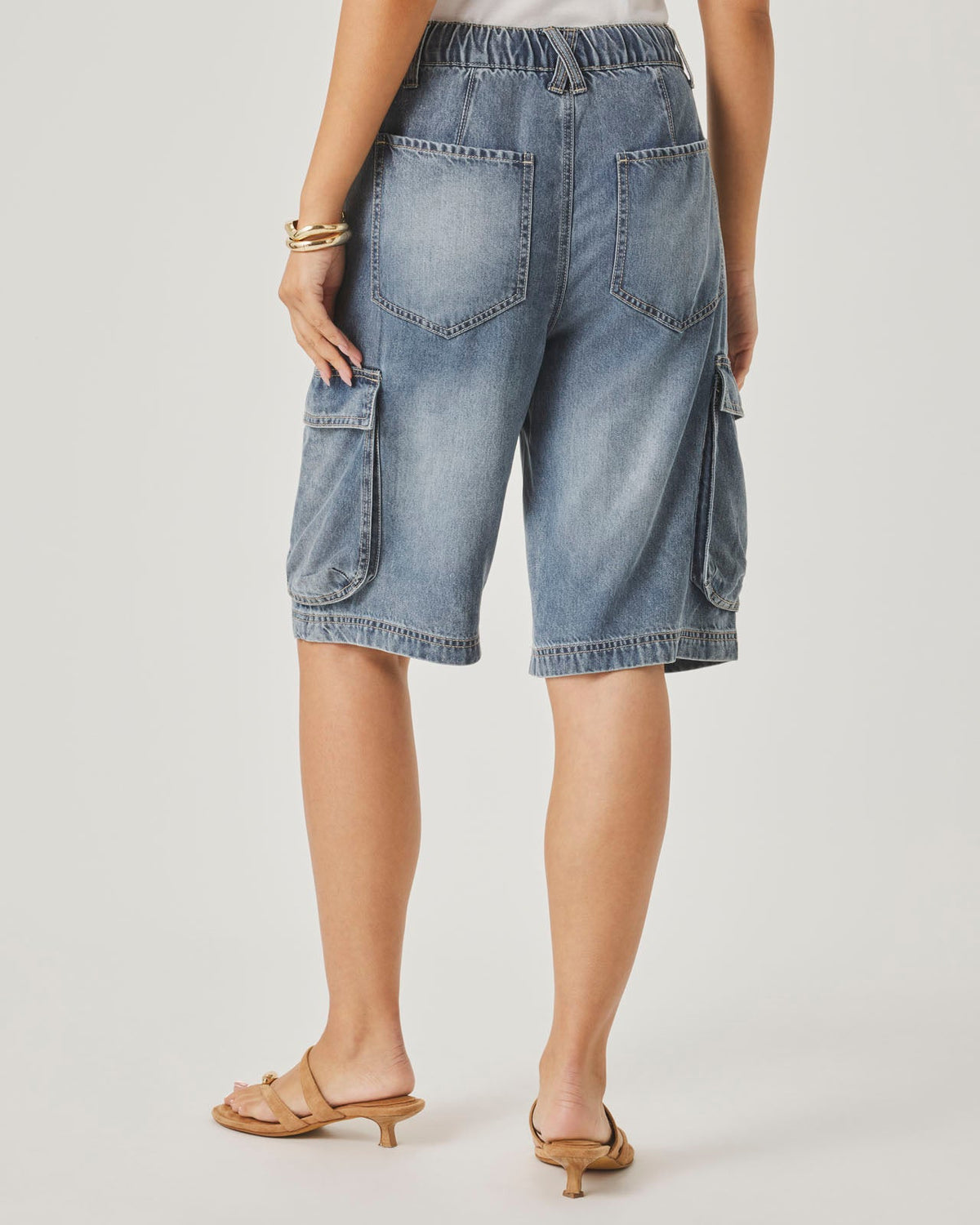 Lounge Denim Cargo Short