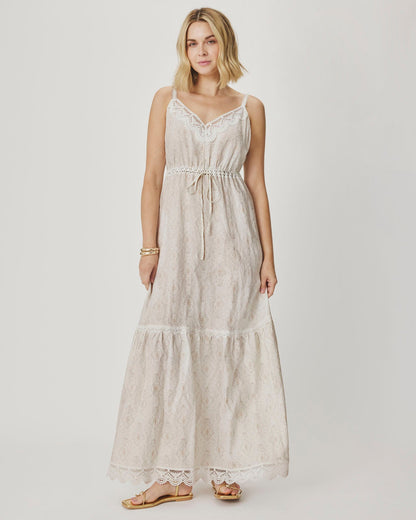 Anastasia Maxi Dress - Antique Pearl Paisley