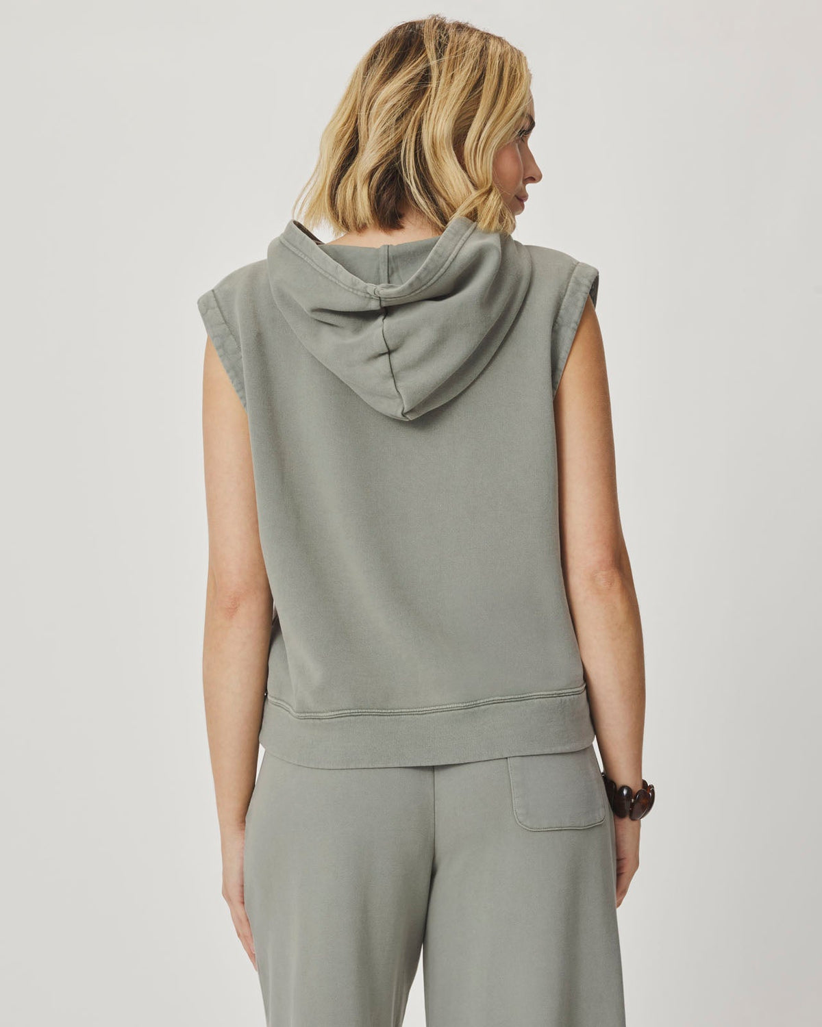 Greta Sleeveless Hoodie