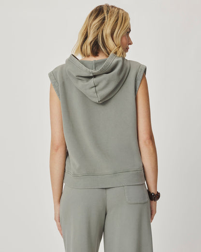Greta Sleeveless Hoodie
