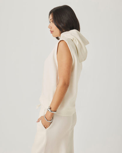 Greta Sleeveless Hoodie