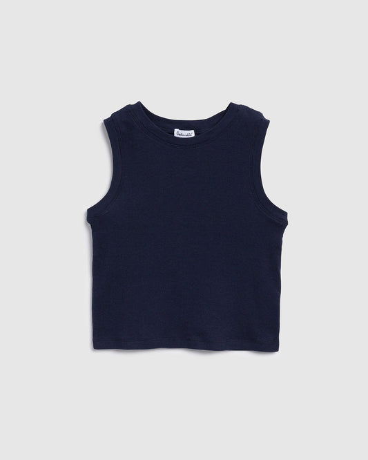 Girls High Neck Tank