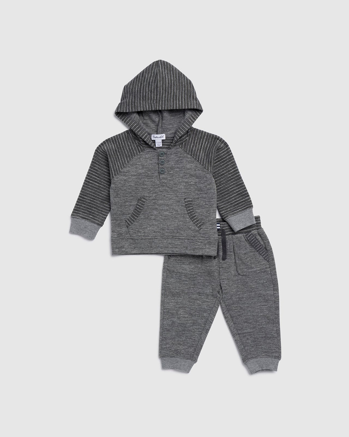 Infant Boy Cloudline Long Sleeve Set - Chrome Multi