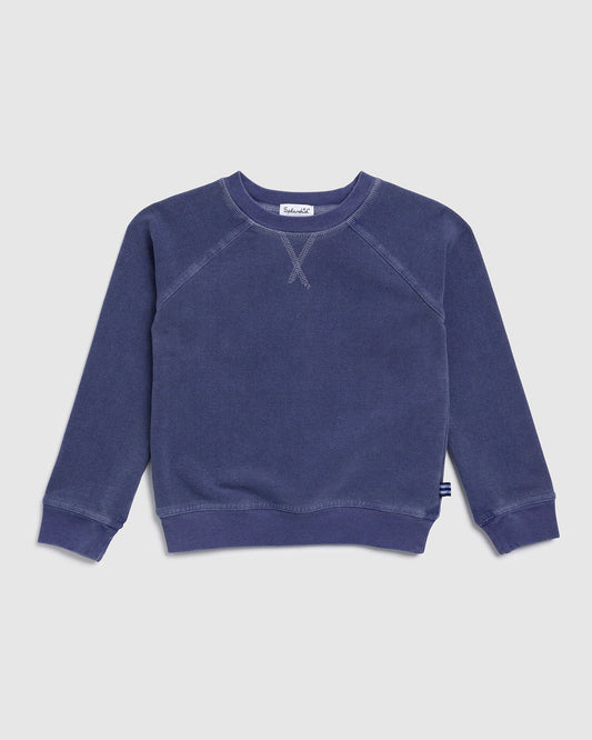 Toddler Boy Terry Crewneck Sweatshirt - Atlantic